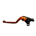 ACCOSSATO Levier gauche orange pour Yamaha XJR 1300/Racer de 2004 à 2016 (CC 1300)