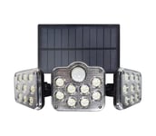 LED Aurinkovalonheitin liiketunnistimella LED/20W/3,7V 1200 mAh IP44 + Kauko-ohjaus