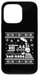 Coque pour iPhone 13 Pro Locomotive Noël – Train vintage Noël moche Noël