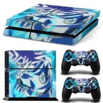 Autocollant Stickers Skin de Protection pour Console et Manette Sony Playstation PS4 - DRAGON BALL #33