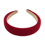 Complement Diadem Med Diskret Glitter 3 Cm Röd