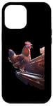 Coque pour iPhone 12 Pro Max Poulet piano