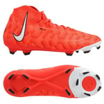 Nike Phantom Luna FG Ready - Rød/Hvit - Gress (FG), størrelse 38½