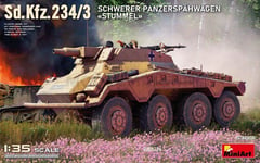 MINI ART 53001 1/35 Sd.Kfz.234/3 Schwerer Panzerspähwagen " Stummel "