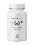 D3-vitamin 2000IE (50 µg),90 vegetabiliska kapslar