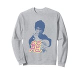 Bruce Lee Dragon Epic Bust Shot Vintage Sweatshirt