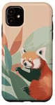 iPhone 11 Red Panda Lover Pastel Cute Case