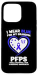 Coque pour iPhone 15 Pro Max I Wear Blue for My Grandma PFPS Syndrome de douleur rotulofémorale