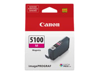 Canon Pfi-5100 M - 14.4 Ml - Magenta - Original - Hängande Låda - Bläcktank - För Imageprograf Pro-310