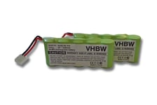 2 Batteries remplace Bosch 9 500 005 FD252/10 9000163 3Ah 6V