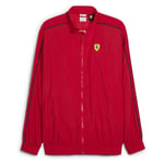 PUMA Scuderia Ferrari Race T7 Oversized Jacket Men, storlek Large