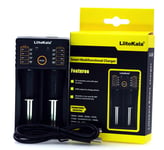 Veitokala Lii-202 Lii-402 Lii-100 Lii-S2 Figuré 18650 Chargeur Pour 1.2v 3.7v Aa Aaa 18650 18350 26650 Batterie Au Lithium Chargeur - Type Lii-202 Charger