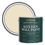 Rust-Oleum Cream Washable Kitchen Wall Paint in Matt Finish - Featherstone 2.5L