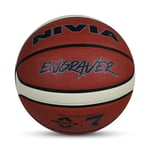 NIVIA Basket-Ball en Caoutchouc Engraver (Taille : 7, Couleur : Multicolore, Idéal pour : Entraînement/Match)