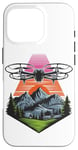 Coque pour iPhone 16 Pro Drone Pilot RC Quadcopter Drone Racer