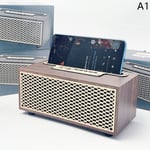 Vintage puunsyinen bluetooth-kaiutin tws langaton kodin subwoofer ulkona kannettava radio lahja stereo matkapuhelinteline kaiutin