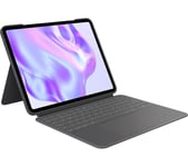 LOGITECH Combo Touch 13 iPad Pro Keyboard Folio - Graphite, Silver/Grey