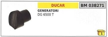 Anti-vibrations Poignée Ducar pour Générateur de Courant Dg 6500T 038271