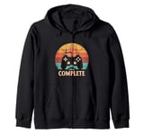 LEVEL 15 COMPLETE Retro Gaming Milestone Zip Hoodie