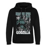 Hybris Godzilla Since 1954 Epic Hoodie Herr (Black,XXL)