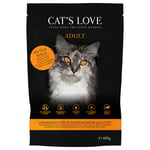 Cat´s Love Adult  Kalkun & Vildt - Økonomipakke: 2 x 400 g