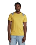 G-STAR RAW Men's Flight Deck T-Shirt, Yellow (dk lemon D24433-C336-348), M