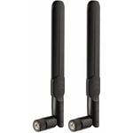 Linghhang - 2 Paquets Antenne 4G lte 3G gsm sma Mâle 8dBi pour Orange sfr Bouygues Telecom Free Mobile Huawei zte 4G lte Routeur Passerelle Modem