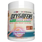 EHPlabs x Ghostbusters OxyGreens Super Greens Powder - Spirulina & Chlorella Superfood & Greens Supplements with Prebiotic Fibre, Antioxidants & Immunity Support, 30 Serves (Proton Plasma)