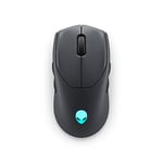 Alienware Tri-Mode AW720M Wireless Gaming Mouse, Optical Sensor, 8 Configurable Buttons, Fast-Charging, Grey