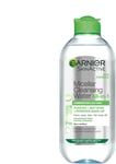 Garnier Micellar Cleansing Water, Gentle Face Cleanser, Eco Pads, 400ml