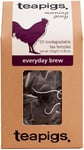 Teapigs Everyday Brew Tea Bags Made with Whole Leaves 1 Pack of 50 Teabags Loose