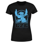 Lilo And Stitch Warning Experiment 626 Women's T-Shirt - Black - XXL