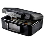 Master Lock Coffre Fort anti feu à clef, double protection - vol et incendie, 5L, 15.5 x 36.2 x 28.4 cm