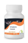 Vitamin B1 THIAMINE 1000 Veg Tablets British Quality