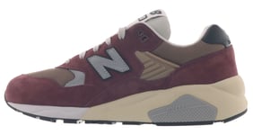 New Balance Mens 580v2 Trainers in Burgundy Textile - Size UK 7.5