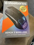 Aerox 3 Wireless - Holey RGB Gaming Mouse - Ultra-lightweight Water