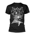 EMPEROR - THE WANDERER BLACK T-Shirt, Front & Back Print X-Large