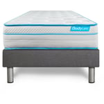 Bodycare - Ensemble matelas sommier BodyMax 90 x 190 cm - Couleur : Gris