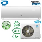 Climatiseur mono split 7.0 kW 24000 Btu R32 A++/A+ Diloc Frozen PRO - WiFi inté