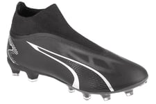 PUMA Homme Ultra Match+ LL FG/AG Chaussure de Football, Black Asphalt, 39 EU