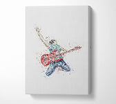 Guitar Hero Canvas Print Wall Art - Double XL 40 x 56 Inches