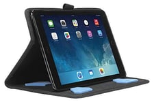 Mobilis Étui Folio Coque de Protection renforcée Activ Pack pour iPad 2018 / iPad 2017 - Bandoulière Incluse - Noir