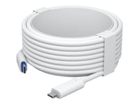 Ubiquiti - Usb-Kabel - 24 Pin Usb-C (Hane) Till 24 Pin Usb-C (Hane) - 7 M - Tvinnad - Vit