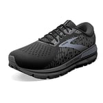 Brooks Homme Addiction GTS 15 Chaussure de Course, Black Black Ebony, 46.5 EU X-Large