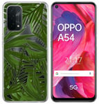 Coque Gel Transparent pour Oppo A54 5G/A74 5G Design Jungle Dessins