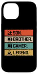 iPhone 14 Son Brother Video Gamer - Legend Gaming Case