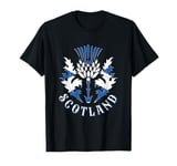 Scottish Flag & Thistle s Scots Emblem of Scotland T-Shirt