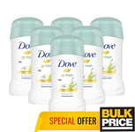 Dove Go Fresh Pear Aloe Deodorant Stick Antiperspirant 40ml 3, 6 Pack