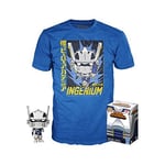 Funko Pop- Pop & Tee My Hero Academia TENYA IIDA INGENIUM (Full Mech Suit) T-Shirt Size XL Playsets, Multicolor (UT-46408XL)