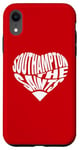 iPhone XR The Saints Heart - Southampton Fan Typography Design Case